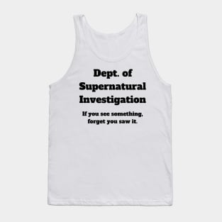 Spooky Feds Tank Top